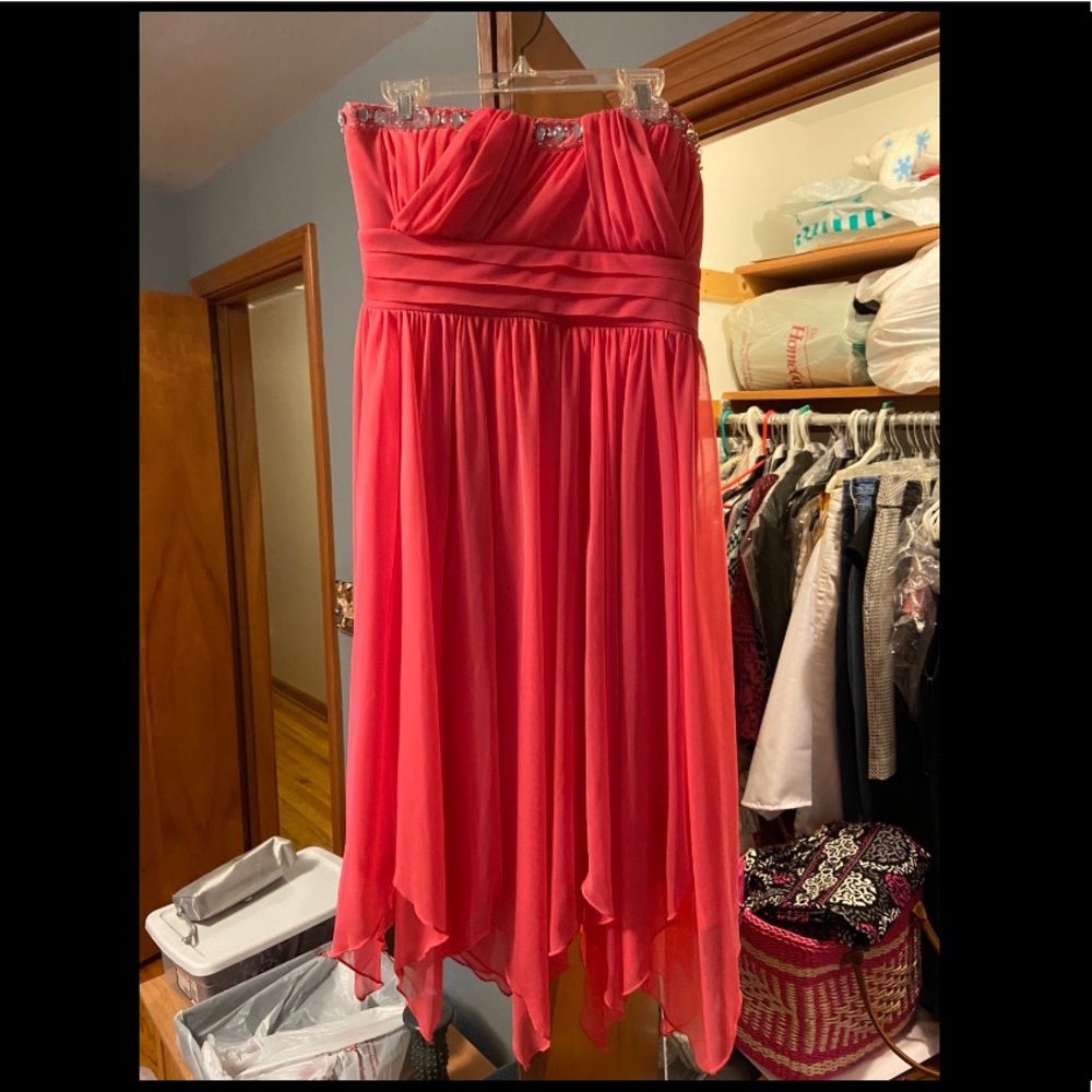 Pink sleeveless dress